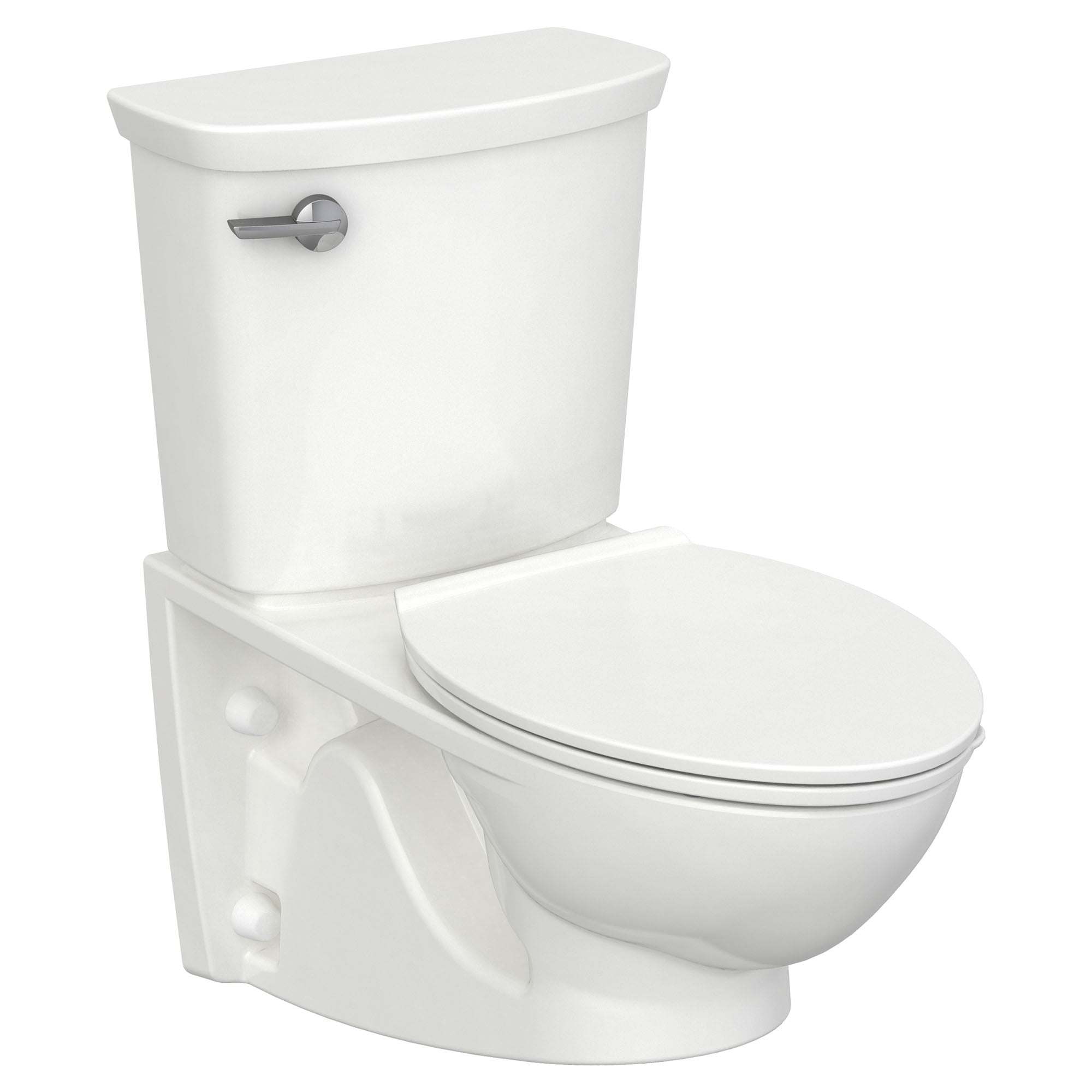 Glenwall VorMax White Elongated Wall Mounted Toilet
