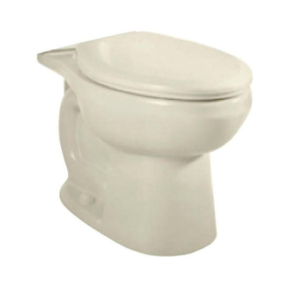American Standard H2Option Right Height Elongated Toilet Bowl Only in Linen