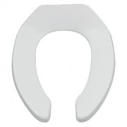 American Standard Heavy-Duty Commerical Elongated Toilet Seat with Self-Sustaining Hinge in White