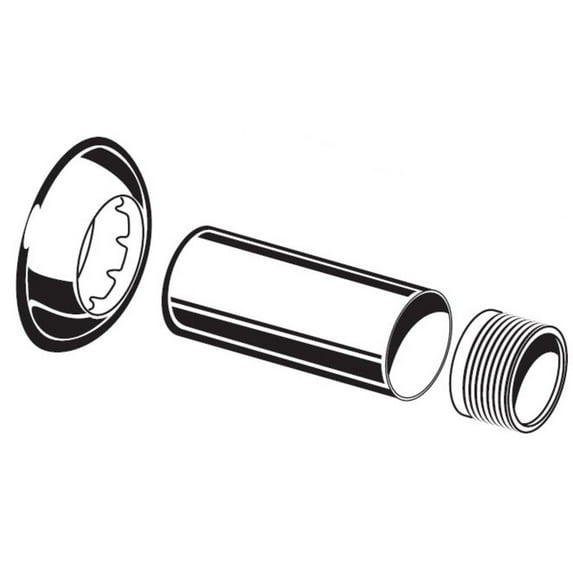 american standard a955057-0020a inlet pipe assy,1 x 3-1/2 in,brass