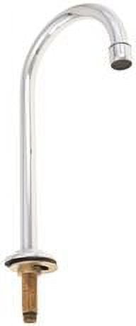 Chrome Gooseneck Spout Kit for Bathroom and Kitchen