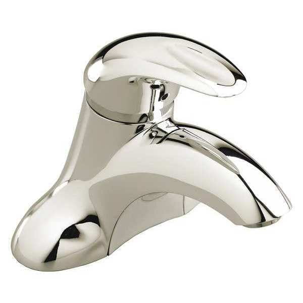 Satin Nickel Single Handle Centerset Bathroom Faucet