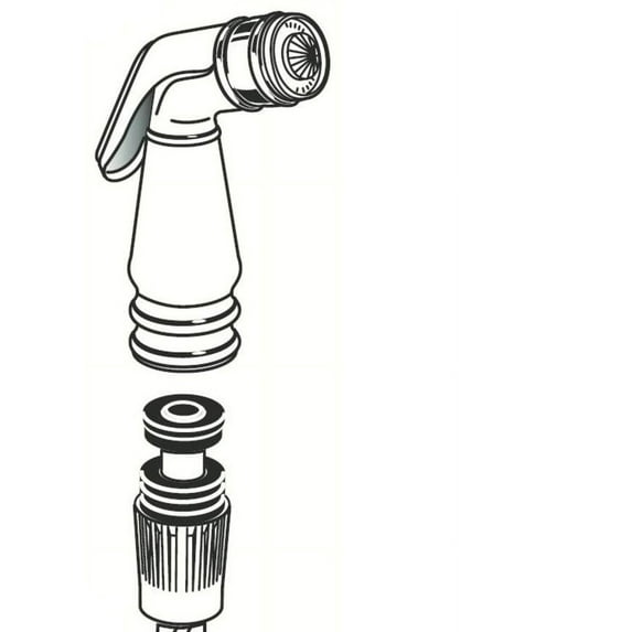 American Standard M953668-2950A New Traditional Handspray - Satin