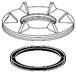 American Standard Durable Metal Deck Adapter Kit