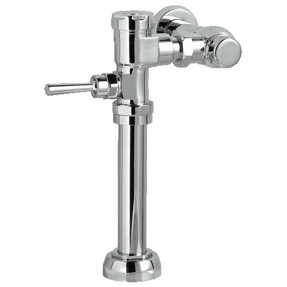American Standard Manual 1.28 GPF FloWise Flush Valve for 1.5 in. Top Spud Toilet in Polished Chrome