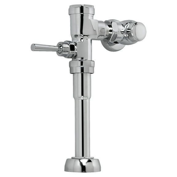 American Standard Manual Piston-Type Urinal Flush Valve for 1-1/4" Top Spud 1.0 GPF in Polished Chrome