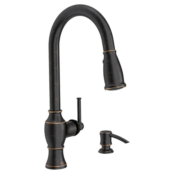American Standard Marchand Single Control Pull-Down Kitchen Faucet- Stainless Steel