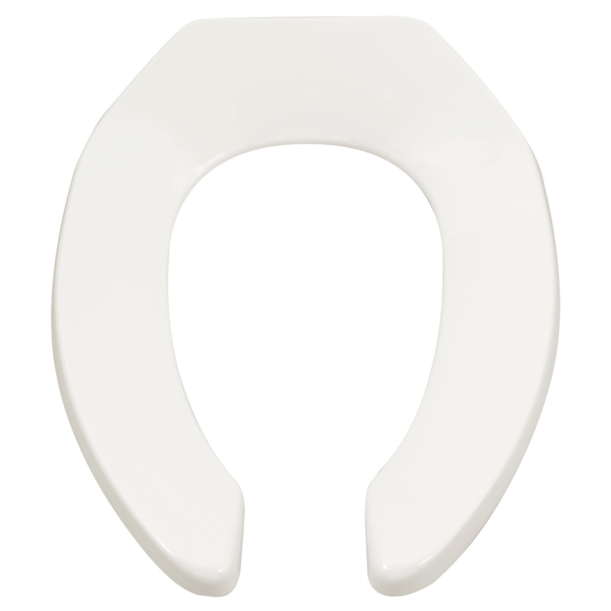 American Standard Open Front Elongated Toilet Seat in White