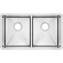 American Standard 18Db.9291800 Pekoe 29" Double Basin Stainless Steel Kitchen Sink For