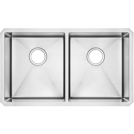 American Standard 18Db.9291800 Pekoe 29" Double Basin Stainless Steel Kitchen Sink For