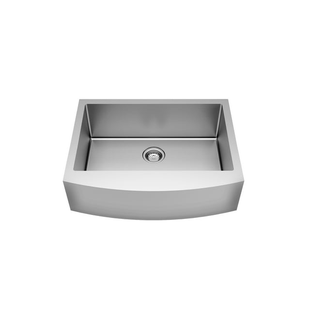 American Standard Pekoe Farmhouse/Apron-Front Stainless Steel 33 in. Single Bowl Kitchen Sink