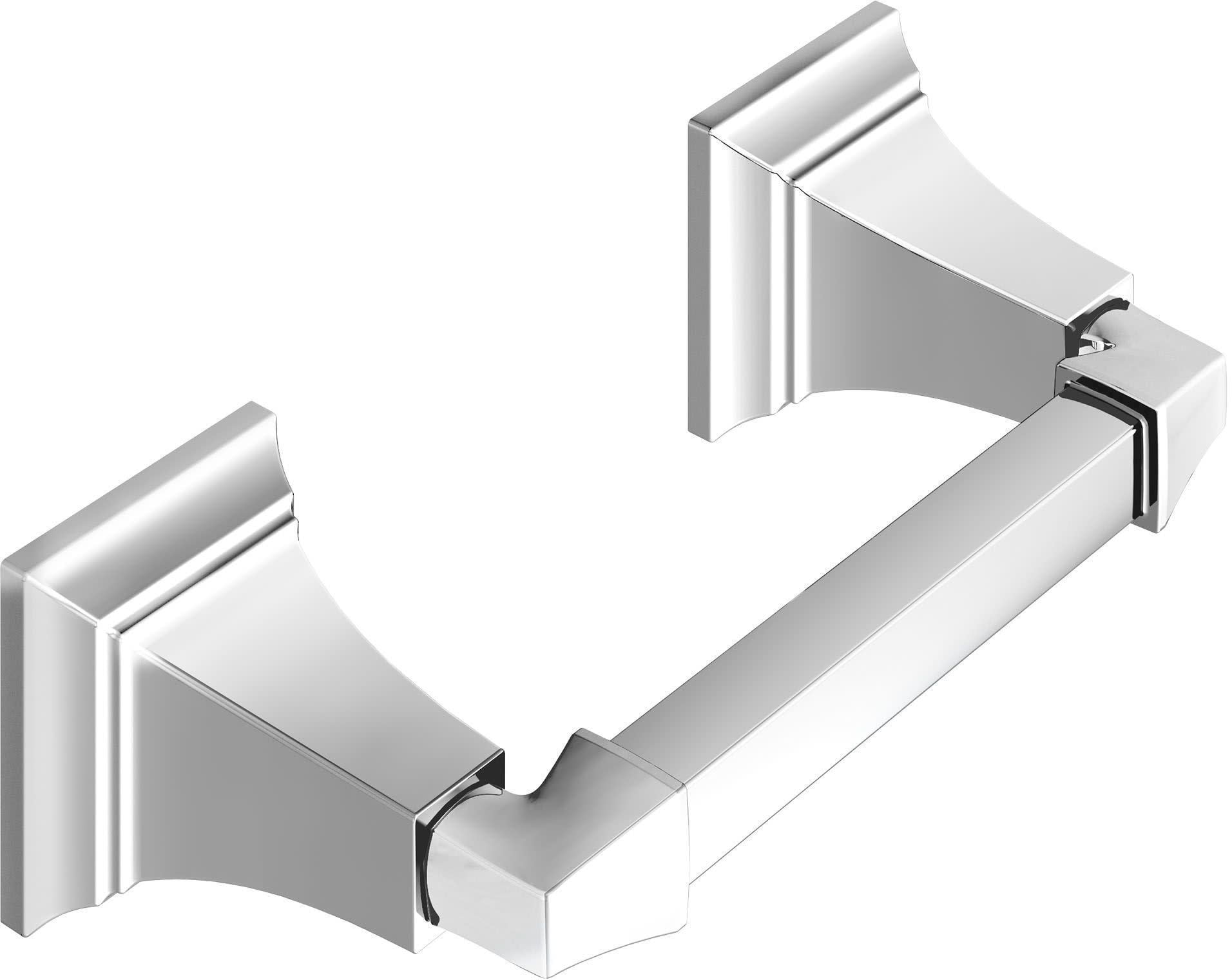 Polished Chrome Wall Mounted Toilet Paper Holder
