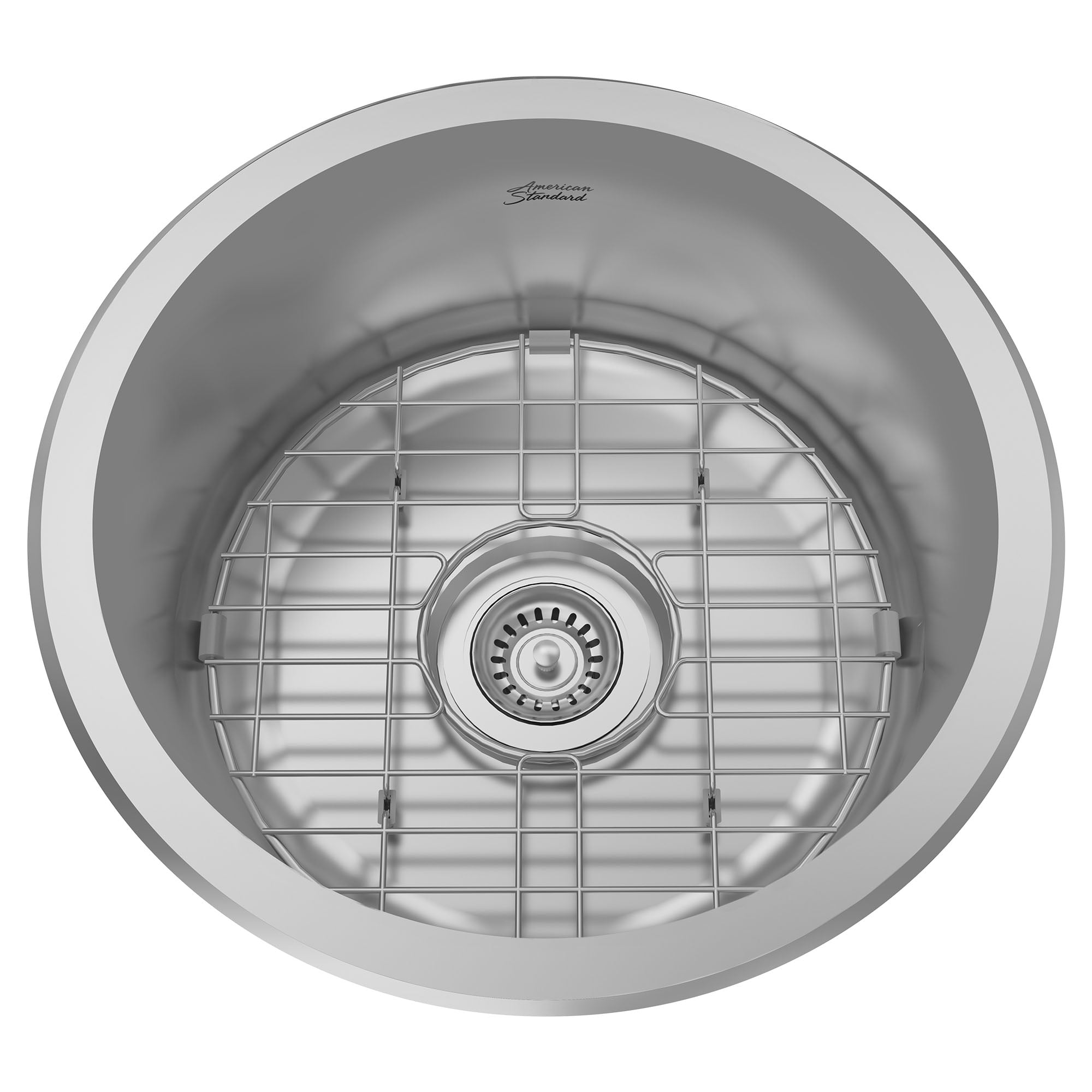 Portsmouth 16-Inch Round Stainless Steel Bar Sink