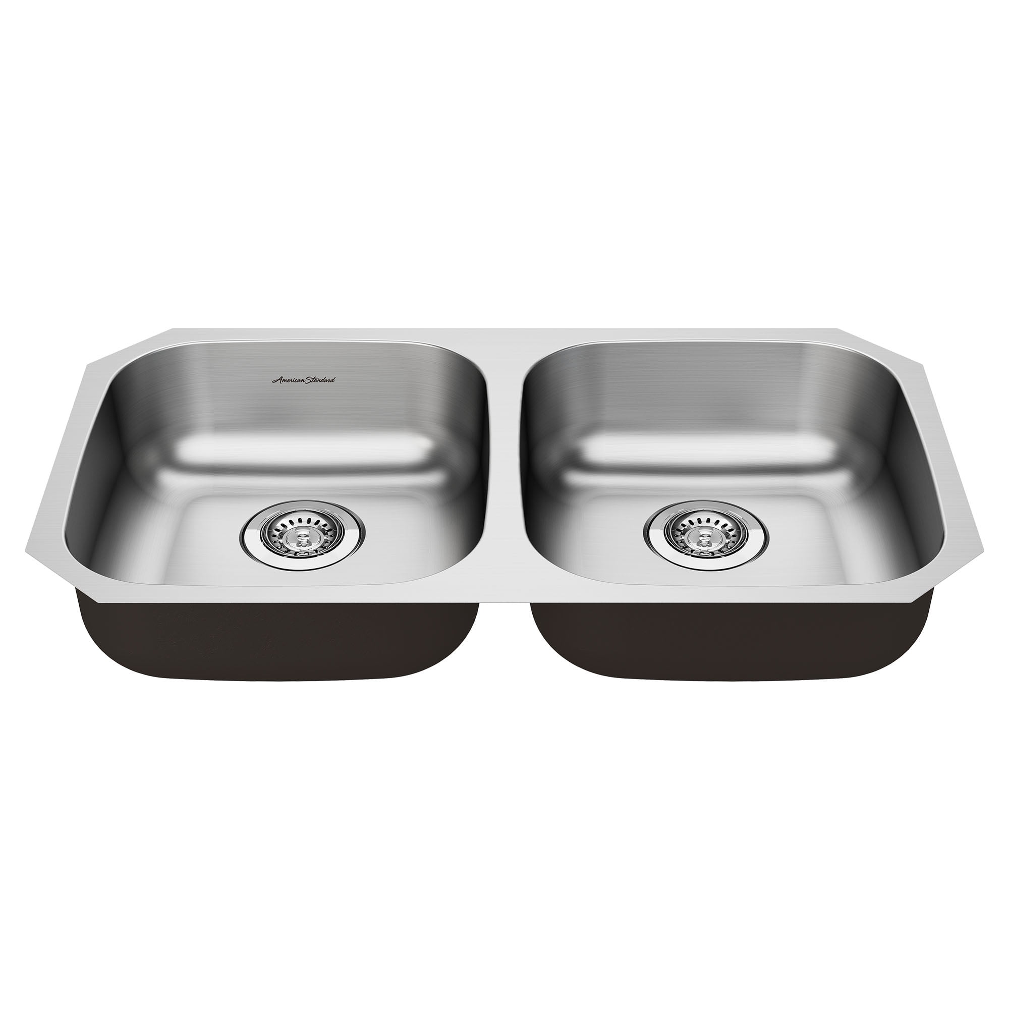 Portsmouth 32" Stainless Steel Double Bowl Farmhouse Sink