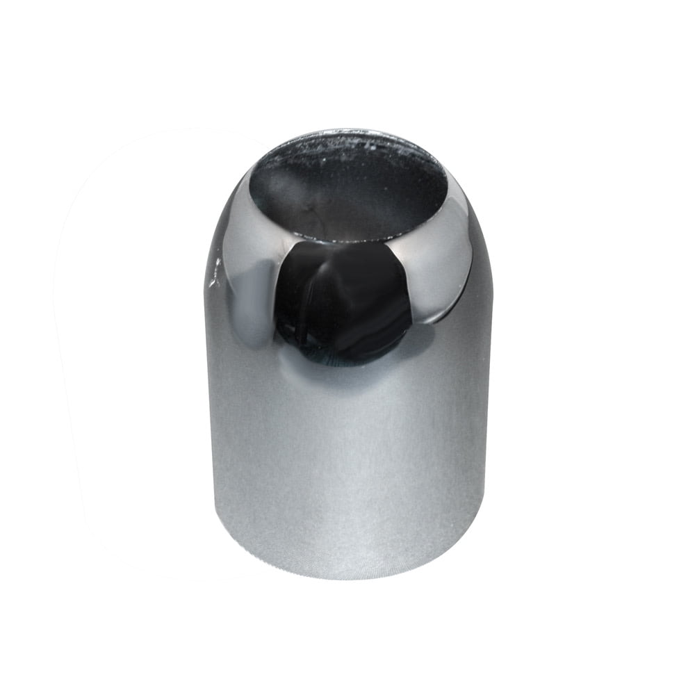 Polished Chrome Plastic Cartridge Cover for Bathtub Faucets
