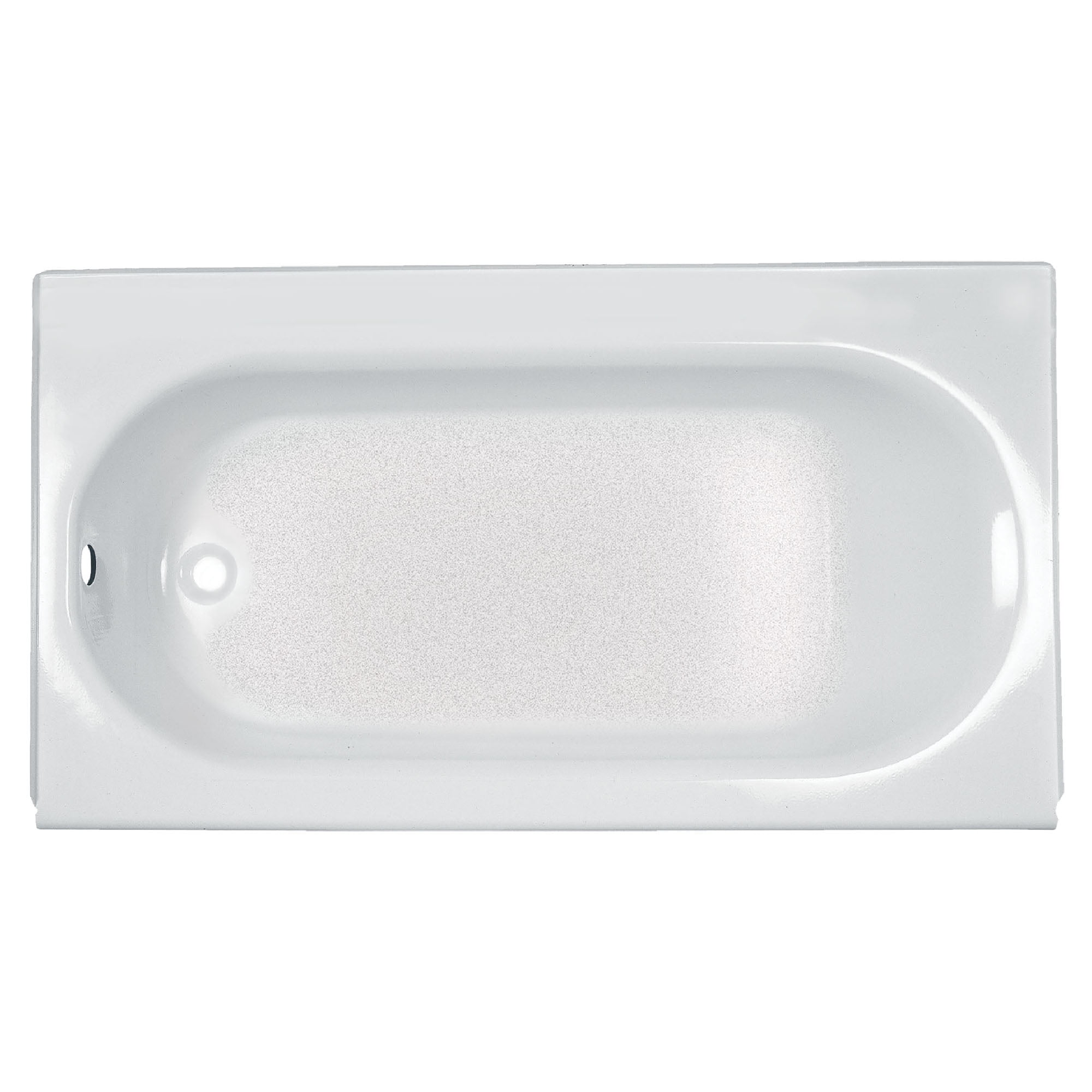 Princeton Luxury Ledge 5 ft. Americast Left-Hand Drain Drop-in Rectangular Bathtub in White Princeton Luxury Ledge 5 ft. Americast Left-Hand Drain Drop-in Rectangular Bathtub in White