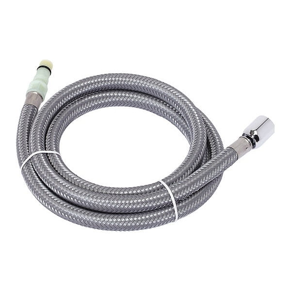 Polished Chrome Rust Resistant Faucet Supply Hose