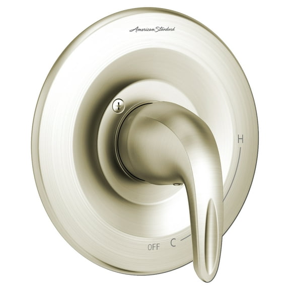 American Standard Reliant 3 1-Handle Valve Trim Kit for Flash Rough-In Valves in Brushed Nickel (Valve Not Included)