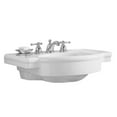 thumbnail image 1 of American Standard Retrospect Pedestal Sink Top with 8-in Faucet Holes in White, 1 of 8
