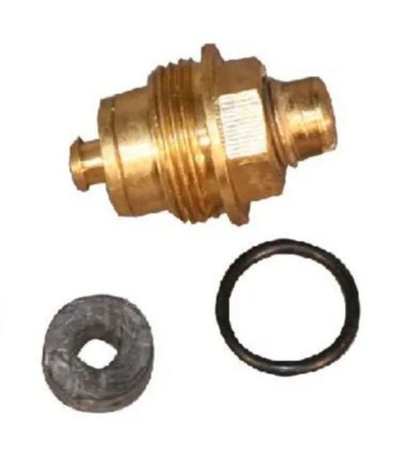 Brass Dual Outlet Rough-In Valve with Screws