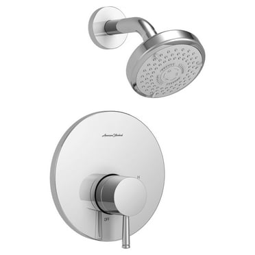 American Standard Serin 1.75 gpm/6.6 L/min Tub and Shower Trim Kit With Water-Saving 3-Function Shower Head, Double Ceramic Pressure Balance Cartridge with Lever Handle