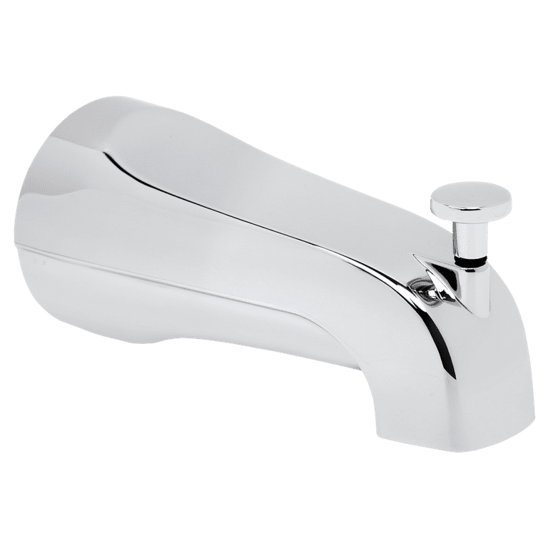 Slip Fit Tub Spout With Diverter, Compatible With American Standard 8888026.002 Tub Spout, Bathtub Faucet, Fit 1/2 Inch Copper Water Tube Polished