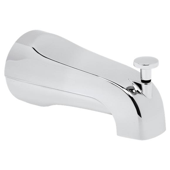 American Standard Slip-On 4-in Diverter Tub Spout in Polished Chrome