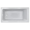 thumbnail image 1 of American Standard Studio 60 x 30 in Acrylic Integral Apron Bathtub in White w/ Left-Hand Outlet, 1 of 5