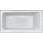 American Standard Studio 60 x 30in Acrylic Integral Apron Bathtub With Right-Hand Outlet in White
