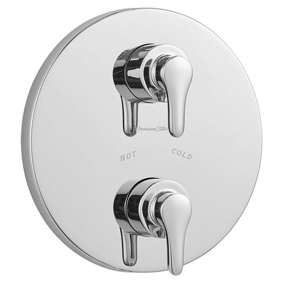 American Standard Studio S 2-Handle Deck-Mount Roman Tub Faucet for Flash Rough-in Valves in Polished Chrome