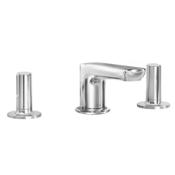 American Standard Studio S 8 in. Widespread 2-Handle Low Spout Bathroom Faucet with Knob Handles in Polished Chrome