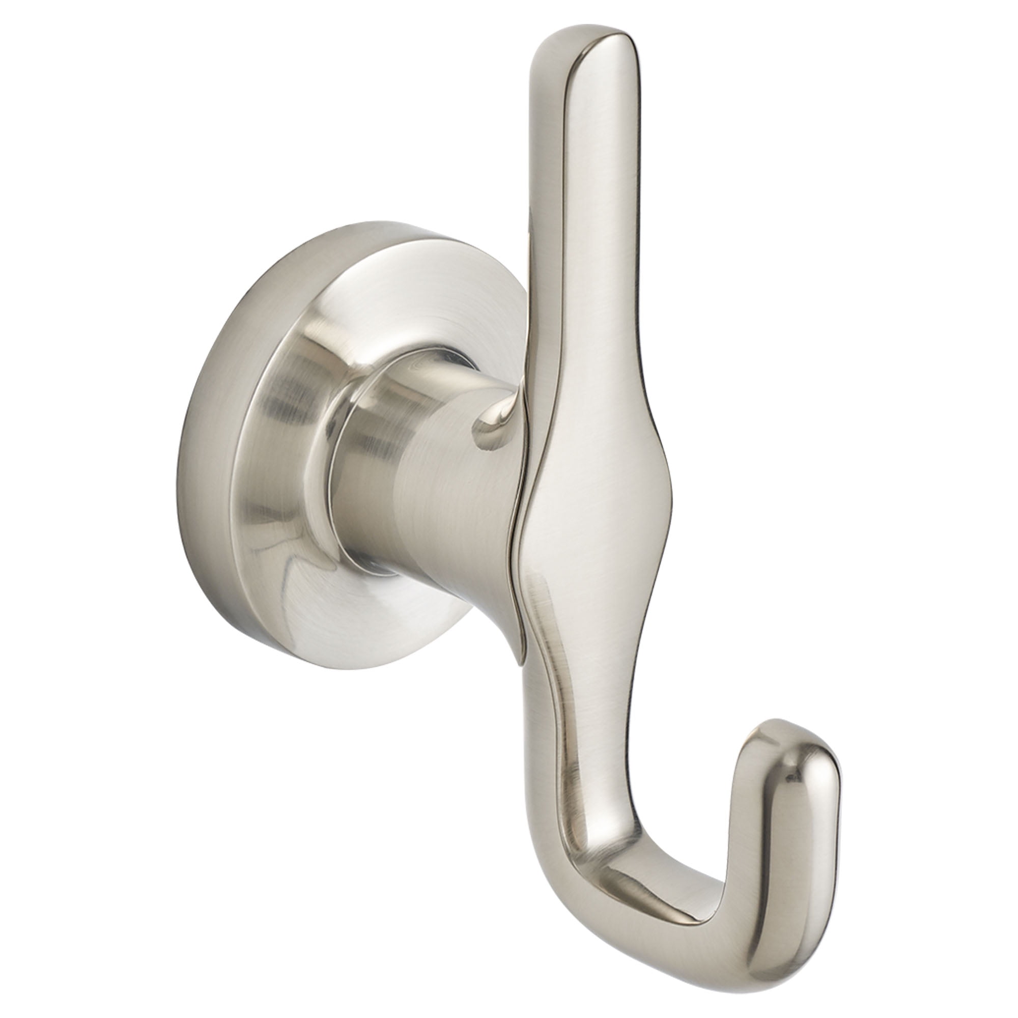 Brushed Nickel Modern Wall Mounted Robe Hook