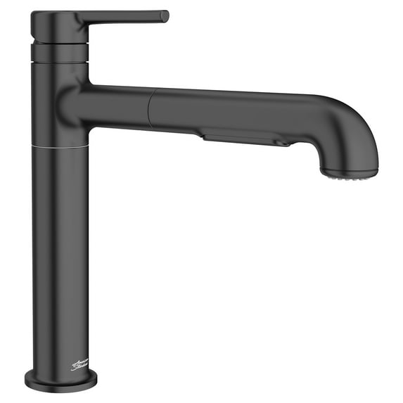 American Standard Studio S Pull-Out Dual-Spray Kitchen Faucet in Matte Black