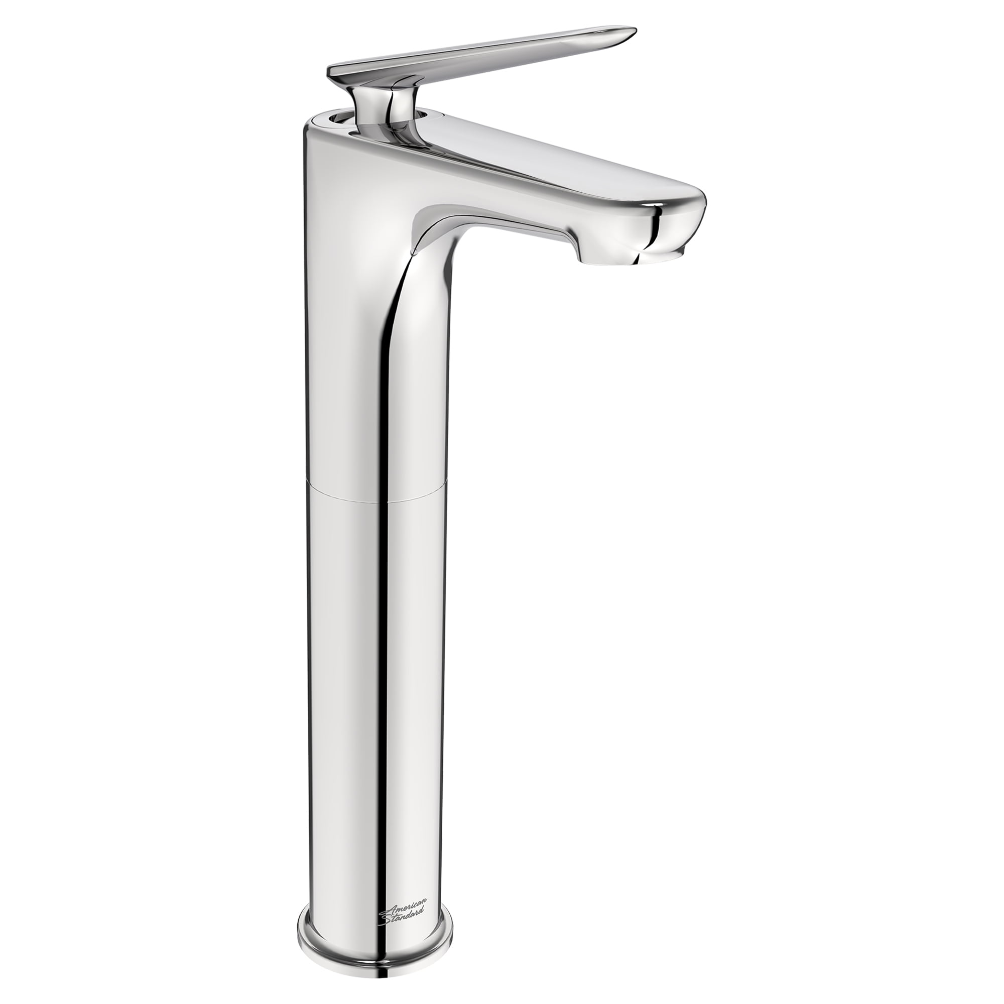 Polished Chrome Single-Handle Vessel Sink Faucet