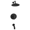 thumbnail image 1 of American Standard Studio S Tub and Shower Trim Kit with Water-Saving Shower Head and Cartridge in Matte Black, 1 of 2
