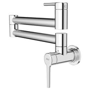 American Standard Studio S Wall-Mount Swing Arm Pot Filler Kitchen Faucet in Polished Chrome