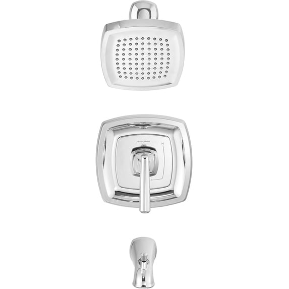 American Standard T018508.002 Edgemere Bath/Shower Trim Kit-1.8 GPM, Chrome