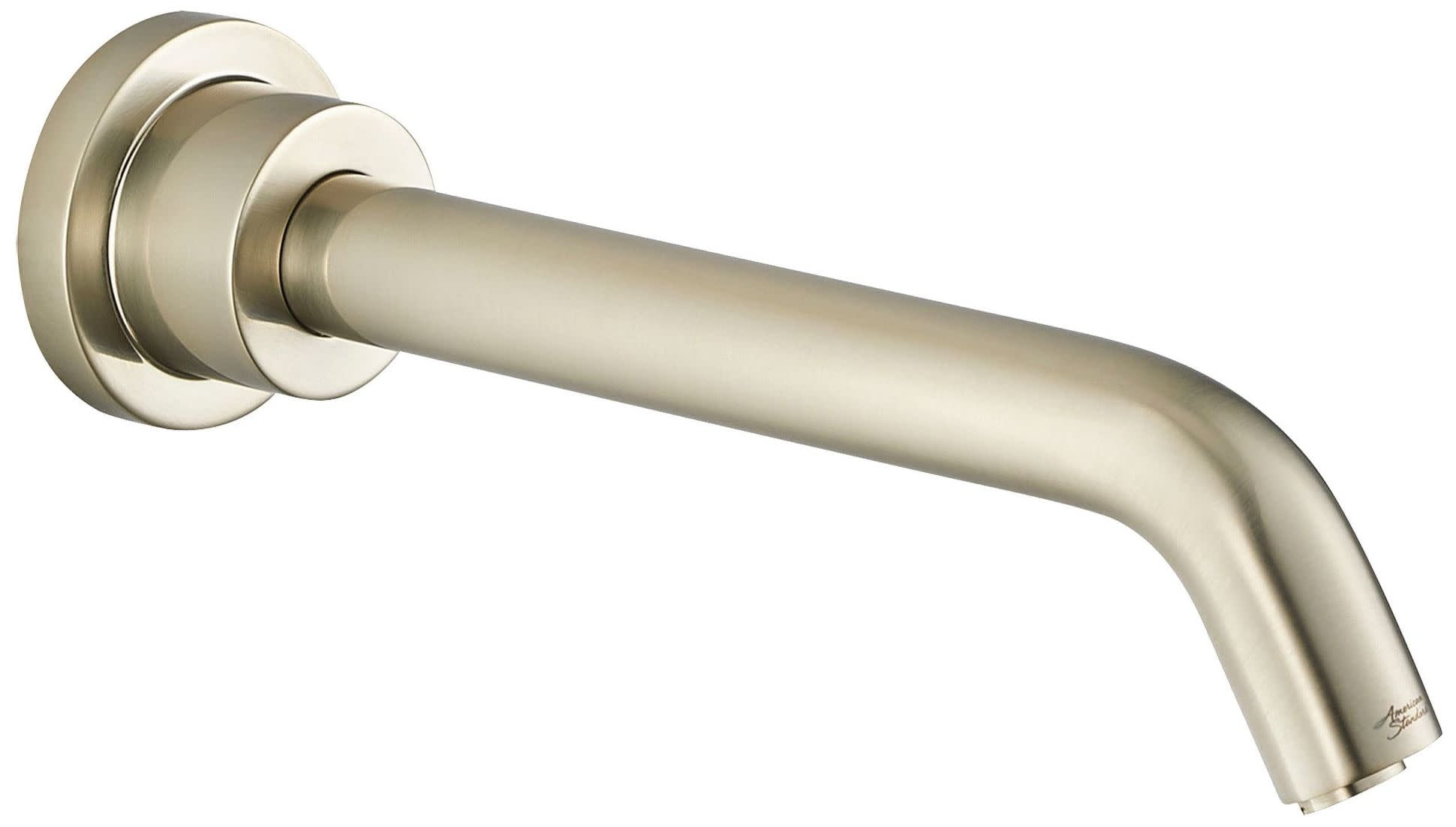 Brushed Nickel Wall-Mounted Automatic Bathroom Faucet