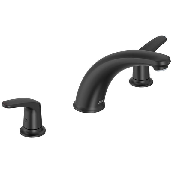American Standard T075920.243 Colony Pro Deck Mounted Roman Tub Filler - Black