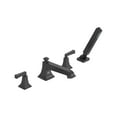 thumbnail image 1 of American Standard T455901.243 Town Square S Deck Mounted Roman Tub Filler - Black, 1 of 6
