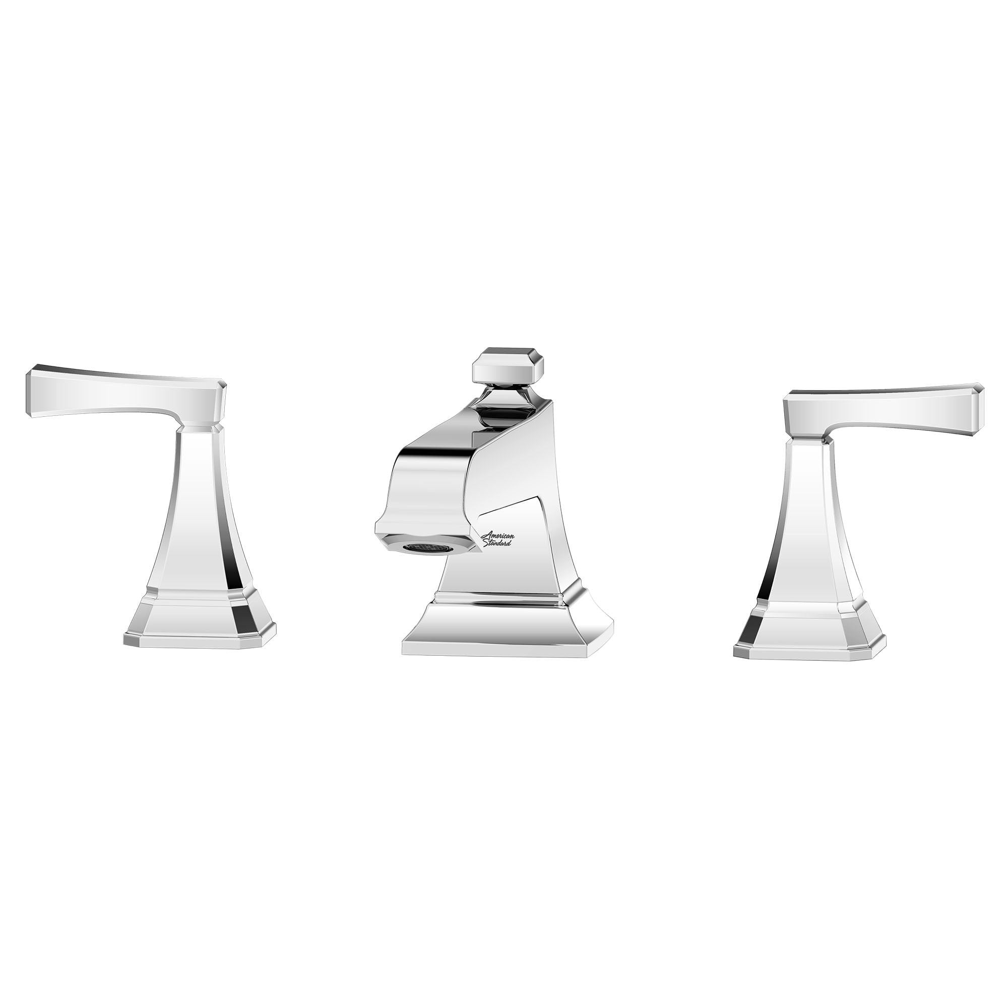 Crawford Polished Chrome Deck Mounted Roman Tub Filler