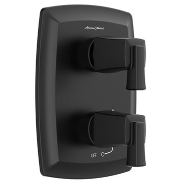 American Standard TU353740.243 Townsend 2-Handle Integrated Shower Diverter Trim only, Matte Black