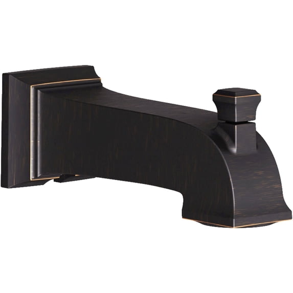 American Standard Town Square S 6-3/4-Inch Slip-On Diverter Tub Spout Faucet