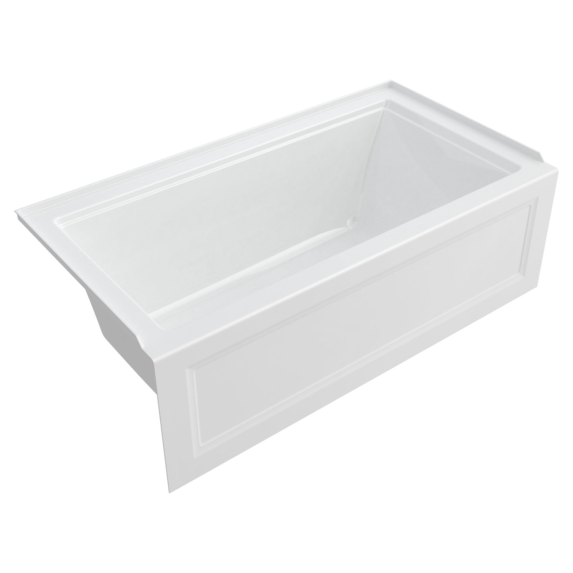 Town Square S 60'' White Acrylic Alcove Bathtub
