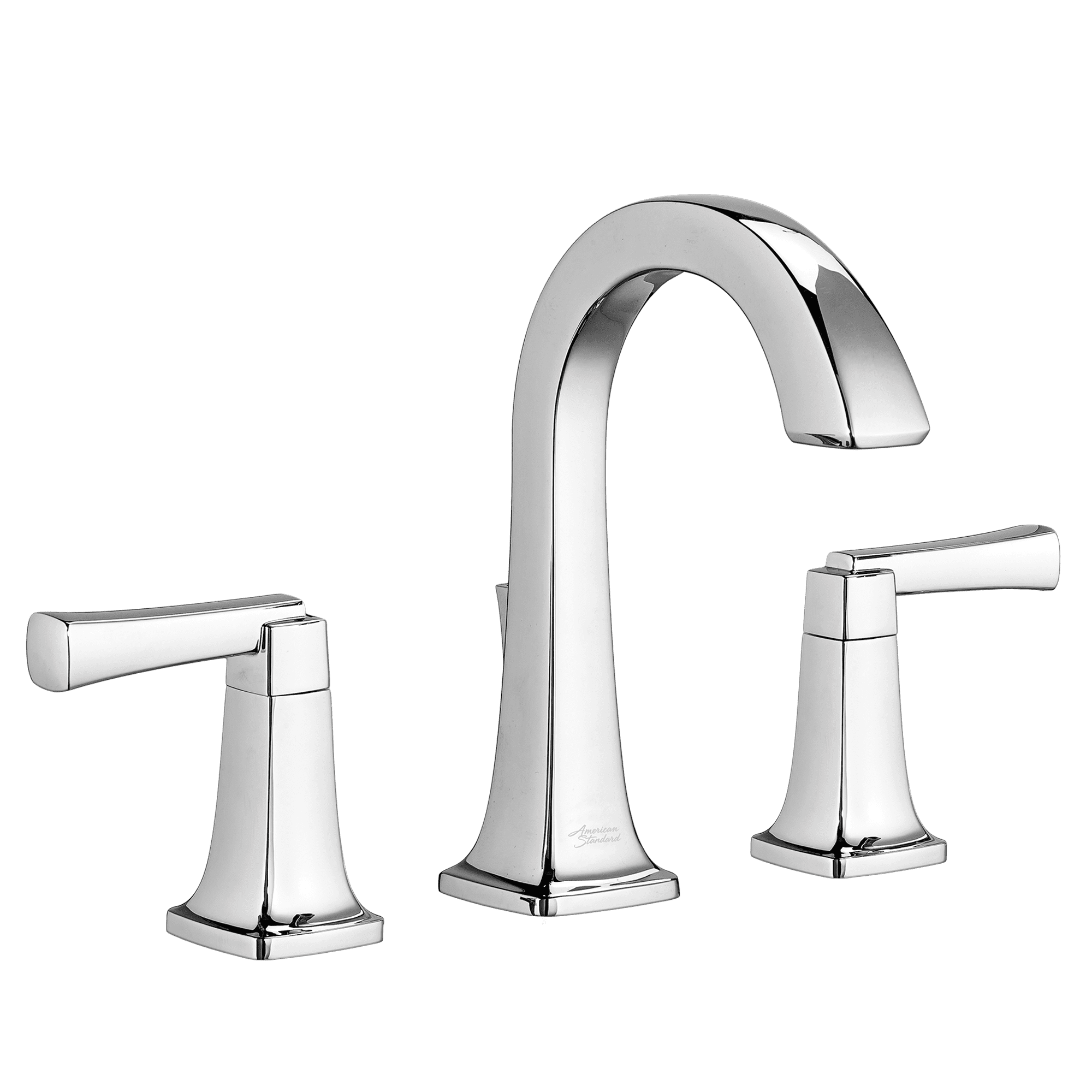 Manhattan Bridge Inspired High-Arc Polished Chrome Bathroom Faucet