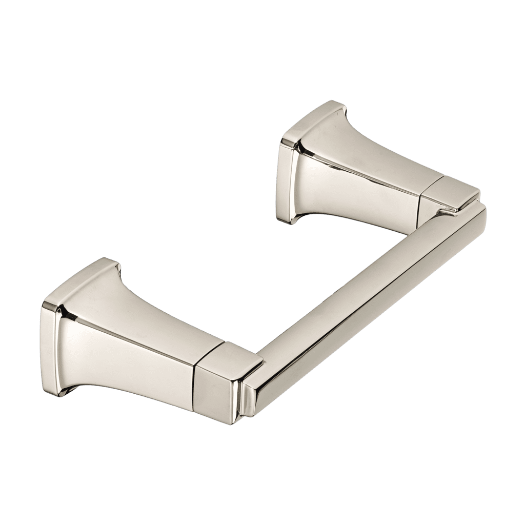 Polished Nickel Wall Mounted Toilet Paper Holder