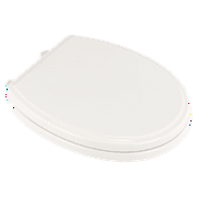 American Standard Traditional Slow-Close Round Front Luxury Toilet Seat with Everclean in White