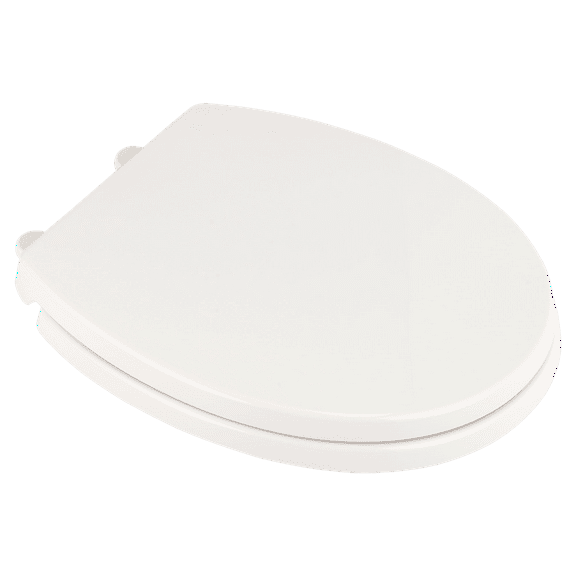 American Standard Transitional Slow-Close EverClean Round Closed Front Toilet Seat in White