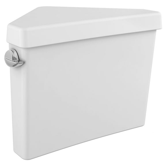 American Standard Triangle Cadet 3 1.6 GPF Single Flush Toilet Tank Only in White