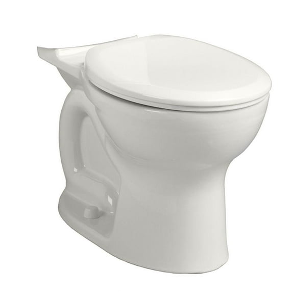 American Standard Triangle Cadet Pro Right Height Round Front Bowl only in White